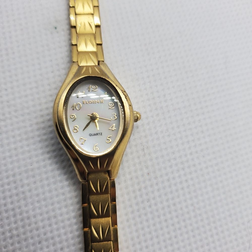 Elgin Gold Colored Watch - Picture 5 of 11